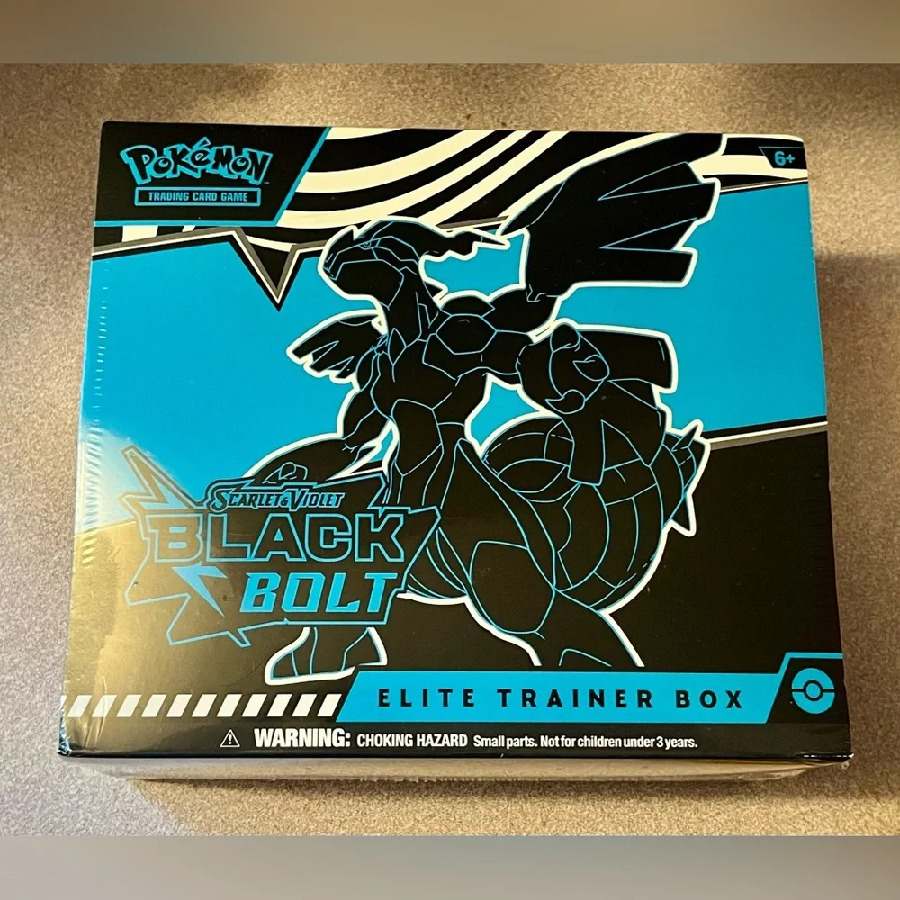 Scarlet & Violet Black Bolt Elite Trainer Box - Picture 1 of 4